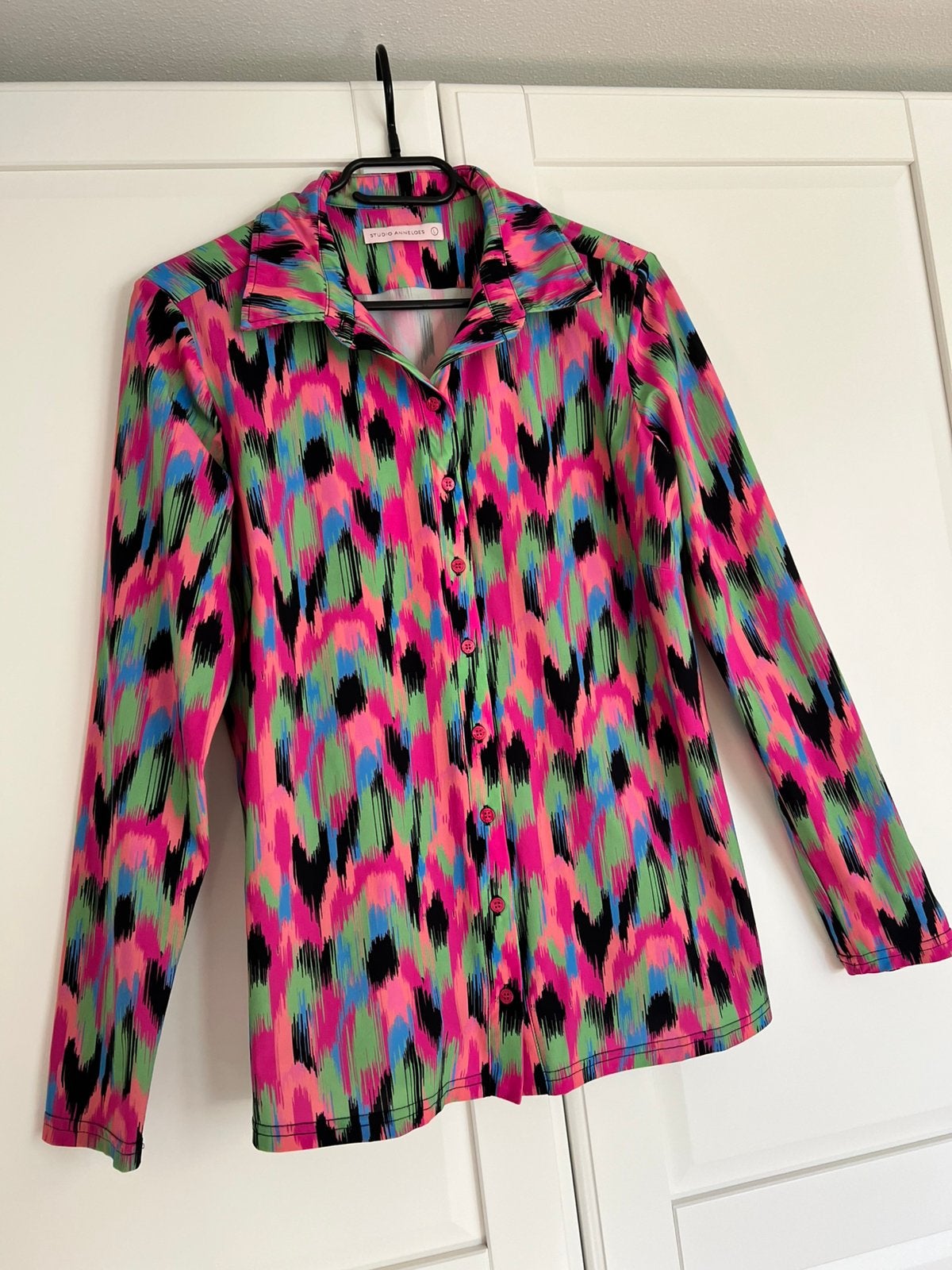 Studio anneloes batik poppy blouse L multicolor, Kleding | Dames, Maat 42/44 (L), Ophalen of Verzenden, Zo goed als nieuw, X