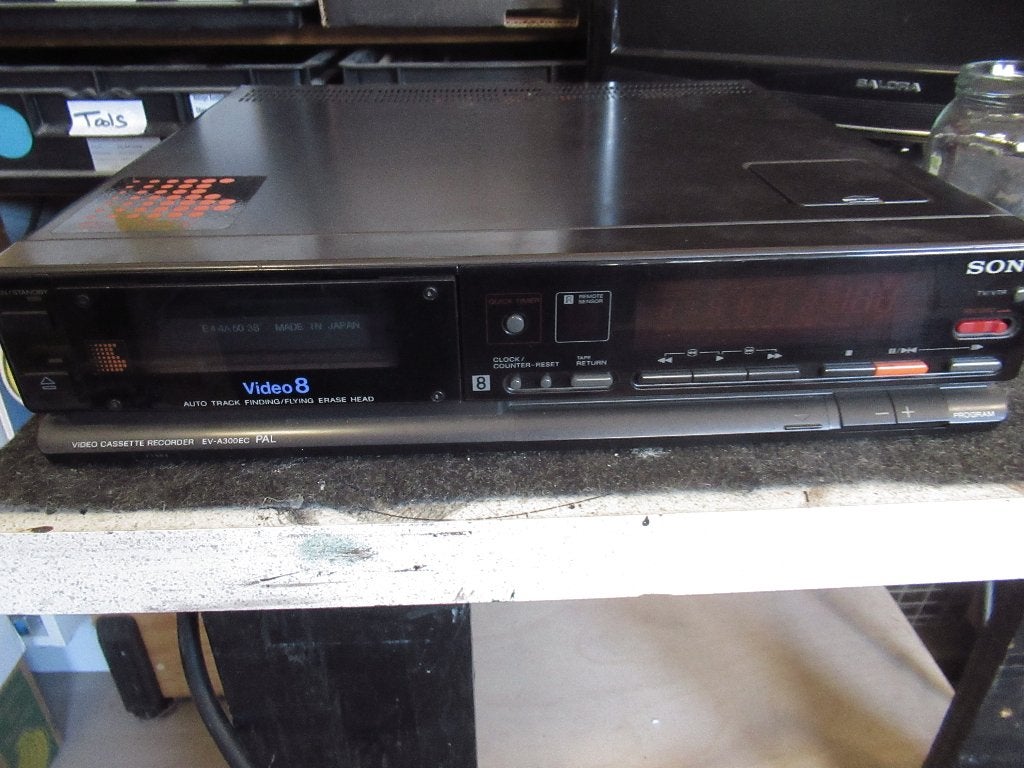 sony video-8 recorder, Audio, Tv en Foto, Ophalen of Verzenden, Gebruikt, Overige typen