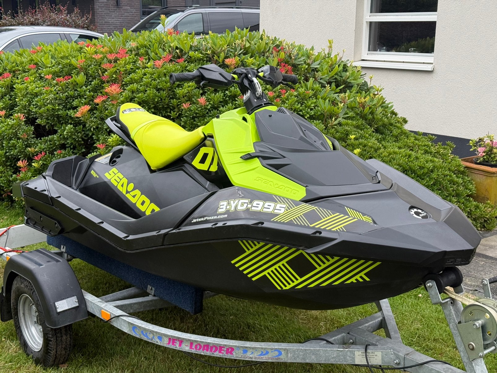 ⭐️Seadoo sea doo spark trixx 2023 fluor geel nieuwstaat⭐️, Ophalen of Verzenden, Zo goed als nieuw, Motor en Techniek