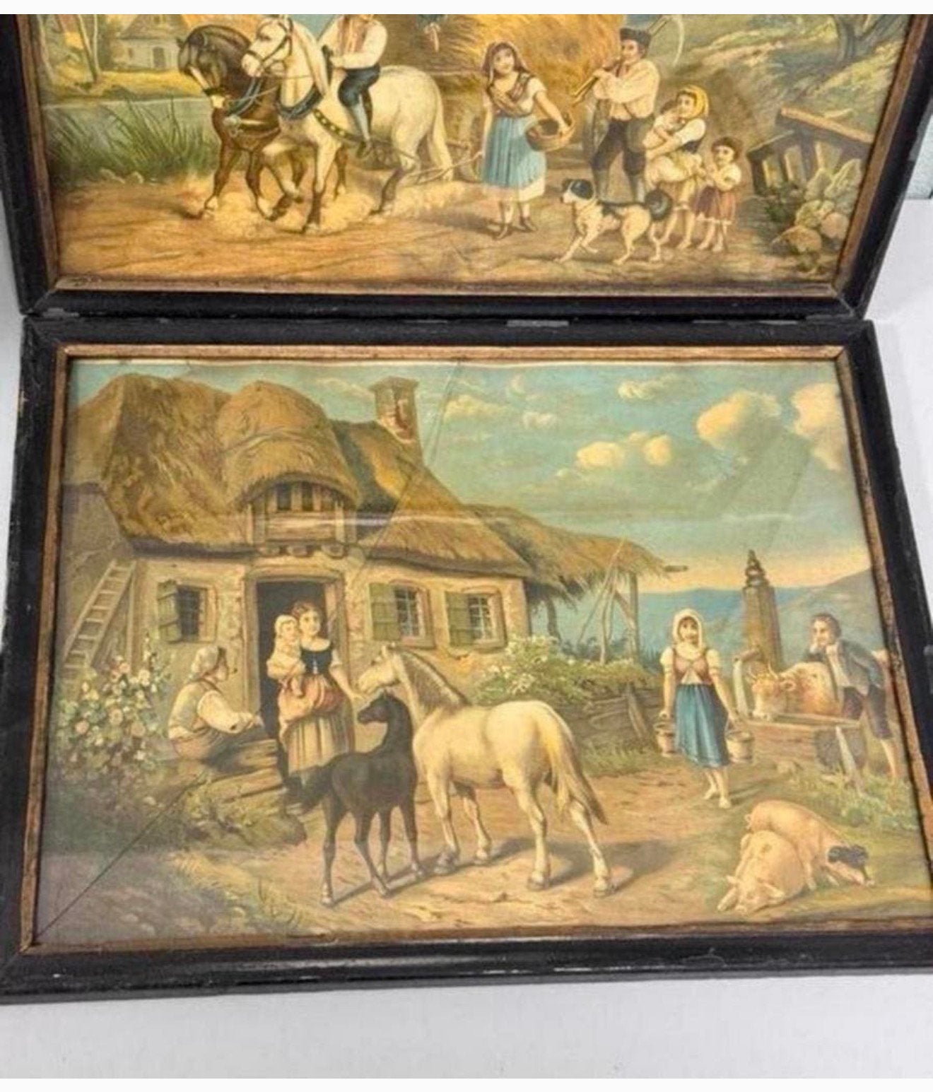 1920 FARMER 2 Boerderij FOTO Boerderij Idylle BOERDERIJ HAYD, Ophalen of Verzenden