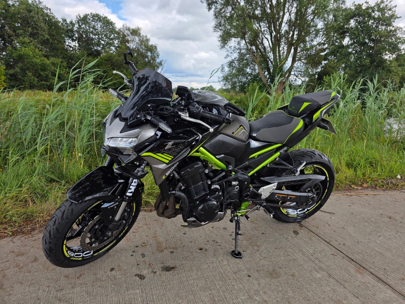 Kawasaki Z900 performance., Sportuitlaat, 4 cilinders, Motorrijbewijs A, Gebruikt