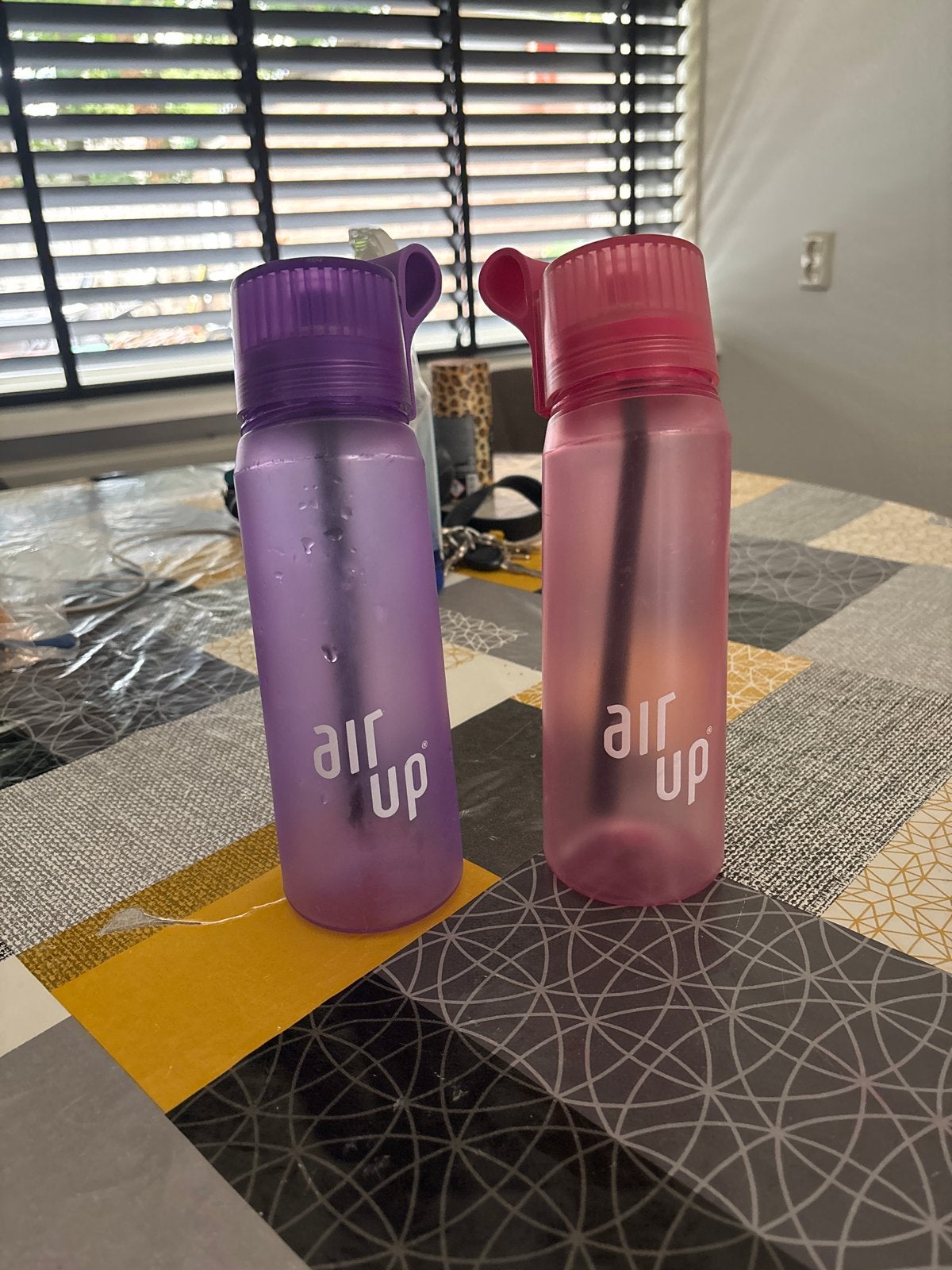 Air up flessen - Paars en Roze (ook apart verkrijgbaar), Kunststof, Ophalen of Verzenden, Meerkleurig, Overige merken