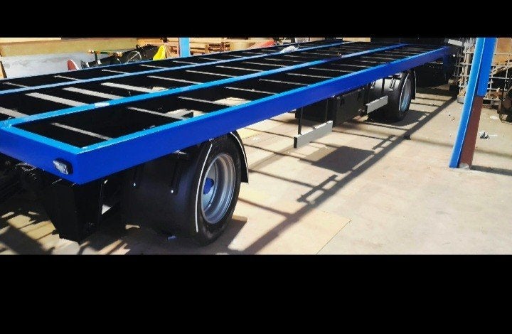 Landbouwwagen  Balenwagen Platte wagen inclusief kenteken, Zakelijke goederen, Ophalen, Bollenteelt, Transport