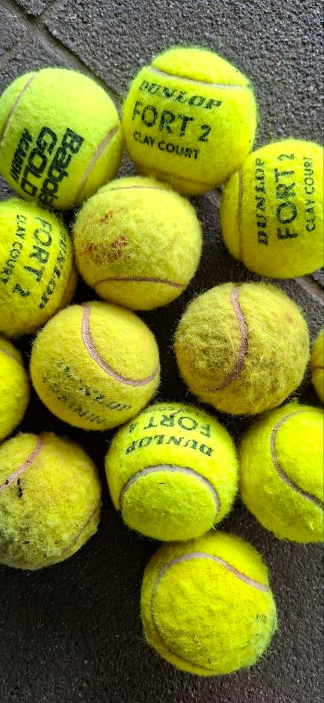 Gebruikte tennisballen voor hond of kind - vanaf 20 stuks, Gebruikt, Ballen, L00, Ophalen of Verzenden