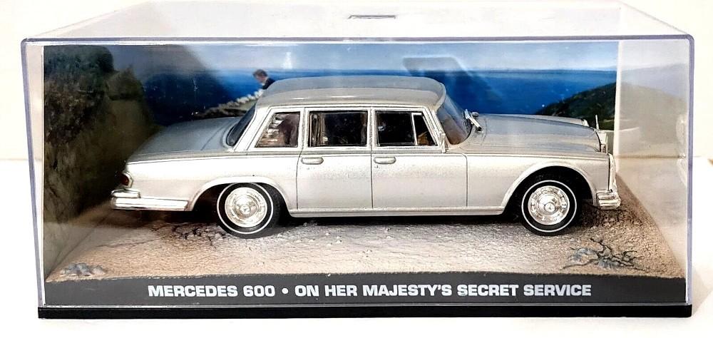 Mercedes-Benz 600 James Bond 007 #32., Hobby en Vrije tijd, Modelauto's | 1:43, Ophalen of Verzenden, Zo goed als nieuw, Auto