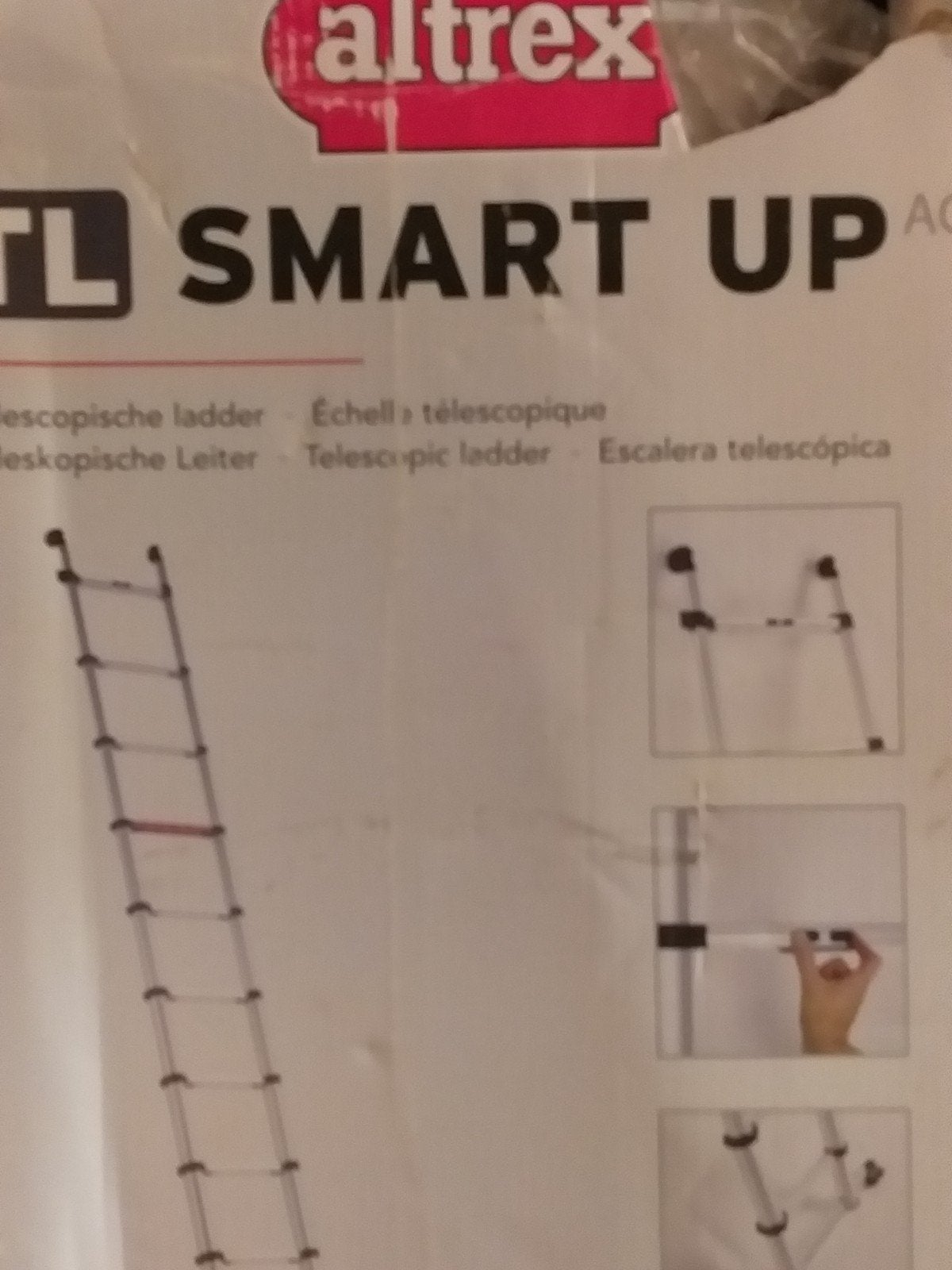 altrex Tl smart up pro, Ophalen, Nieuw, Ladder, Opvouwbaar of Inschuifbaar