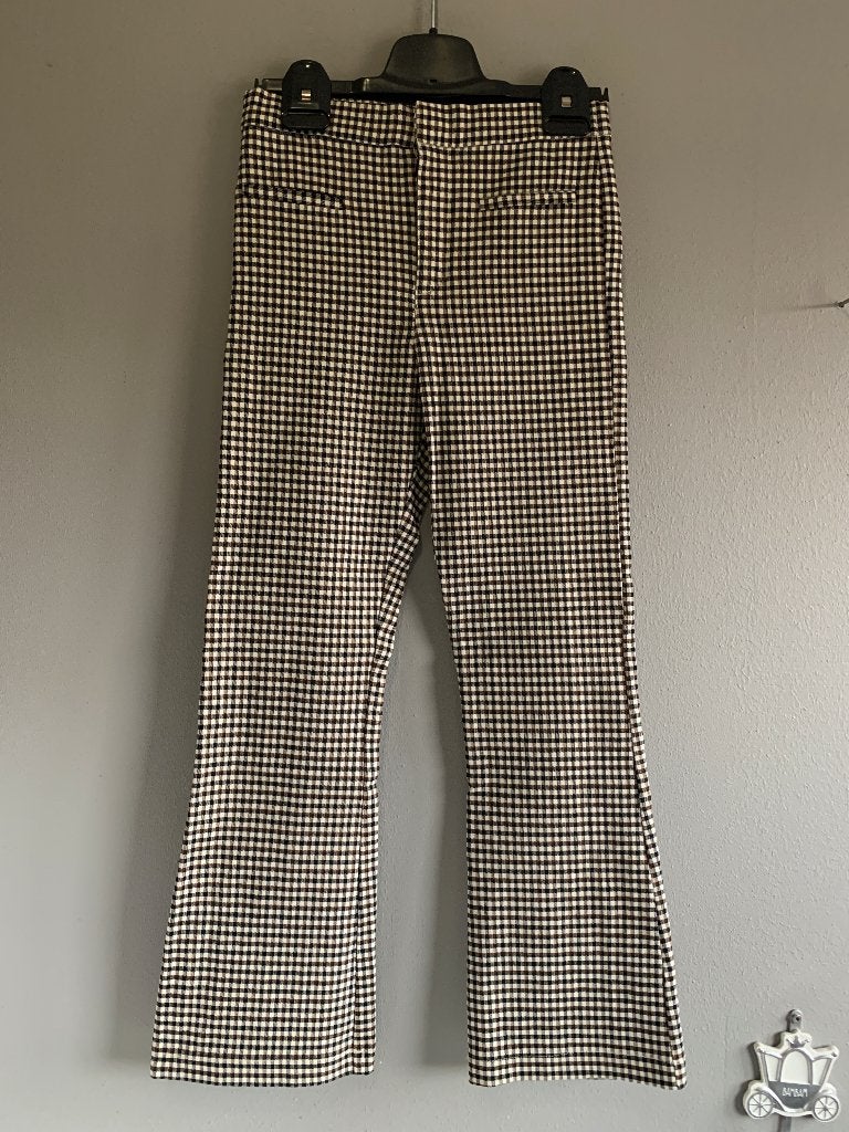 NIEUWE Zara Geruite Broek mt 152, Kinderen en Baby's, Kinderkleding | Maat 152, Broek, Meisje, Nieuw, Ophalen of Verzenden