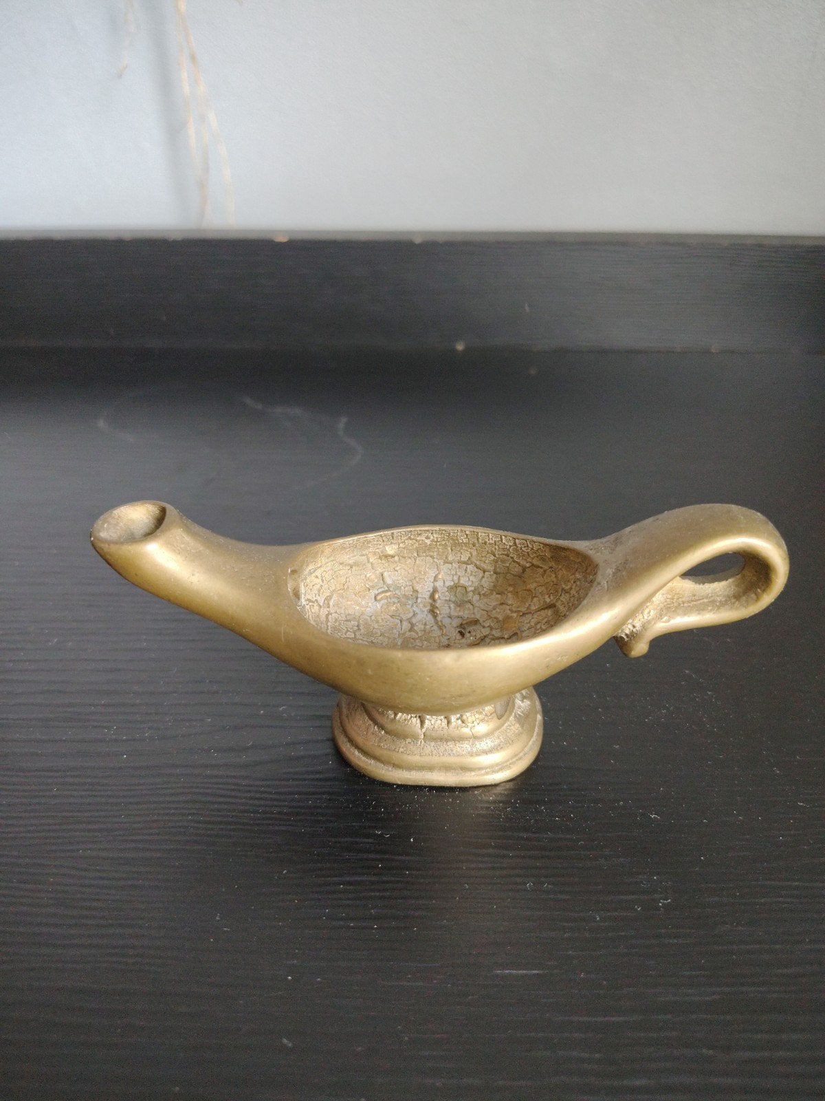 Vintage Messing Aladdin Genielamp / Olielamp Decoratie, Ophalen of Verzenden