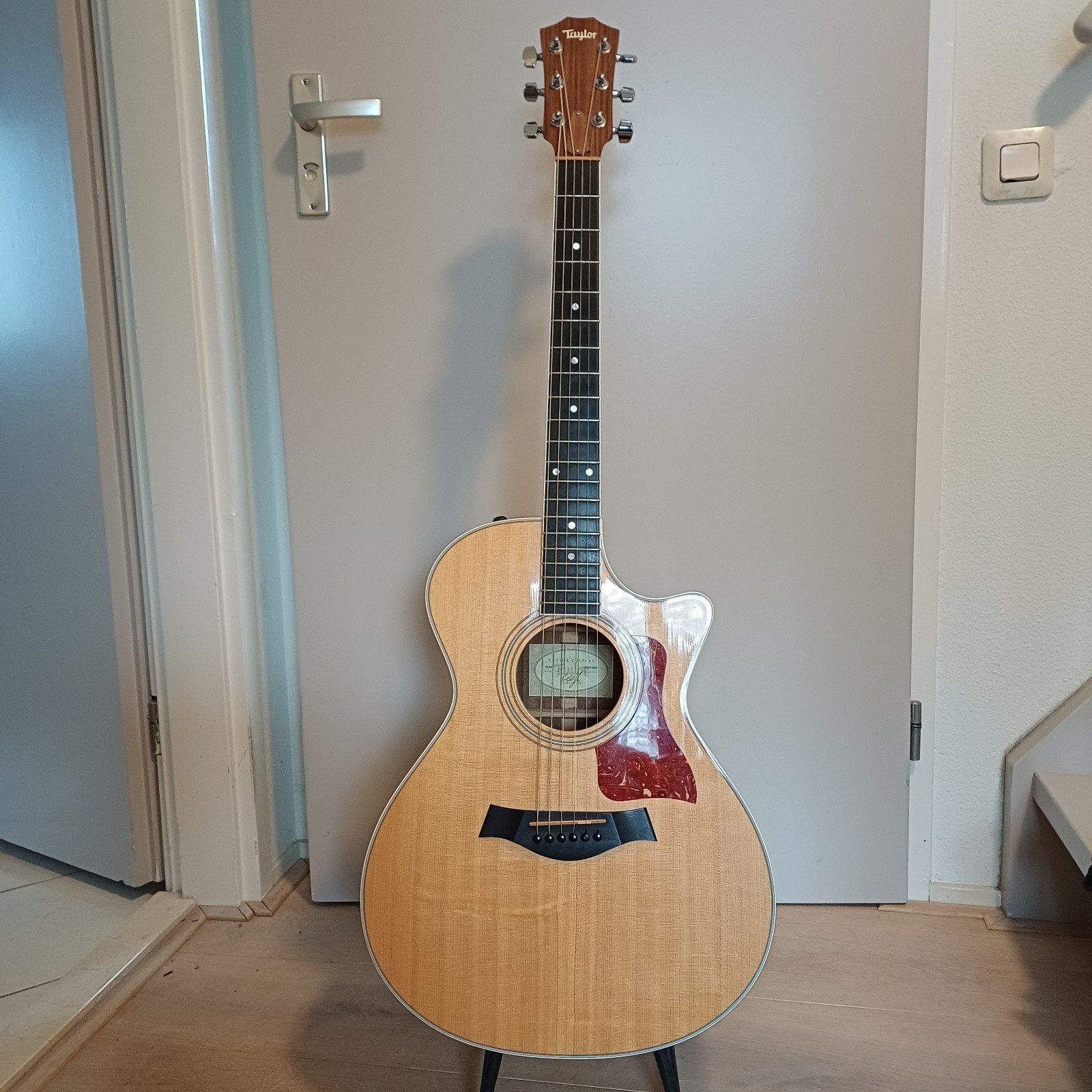 Taylor 412ce-R akoestische gitaar met Expression System, Ophalen of Verzenden, Gebruikt, Western- of Steelstringgitaar, Met koffer
