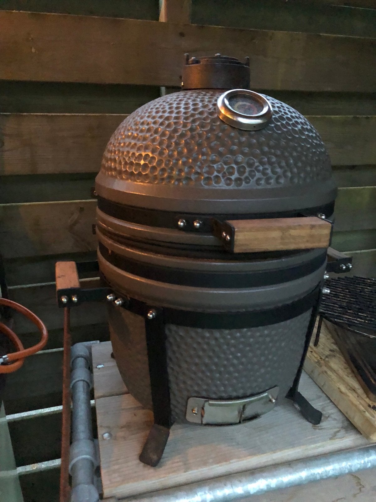Compact Kamado van Patton met infinity gasket!, Ophalen, Gebruikt