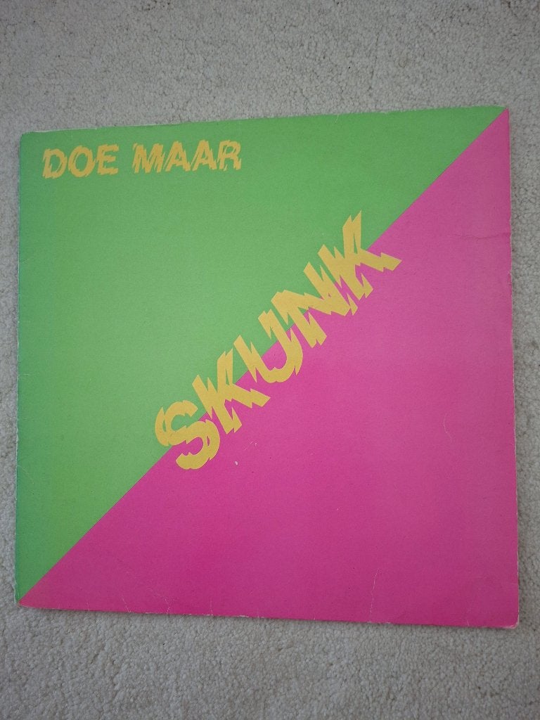 Lp  van DOE MAAR -  SKUNK, Ophalen of Verzenden, Gebruikt, 12 inch, Levenslied of Smartlap