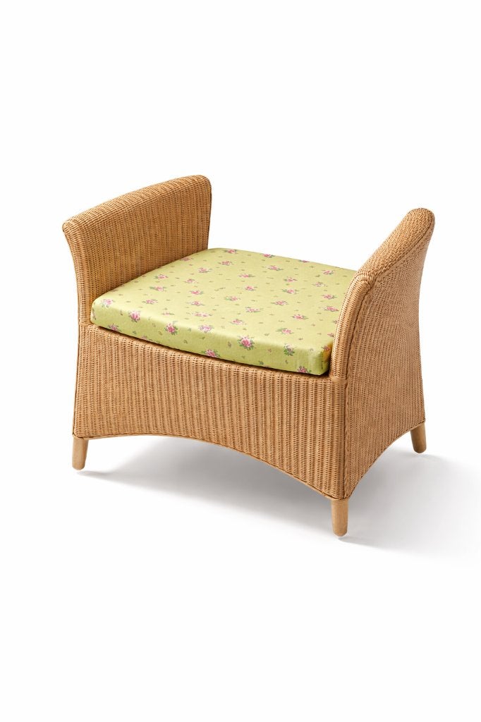 NIEUW partij Lloyd loom hocker / poef NU aanbieding 49 euro., Ophalen, Nieuw, Rechthoekig, 50 tot 75 cm