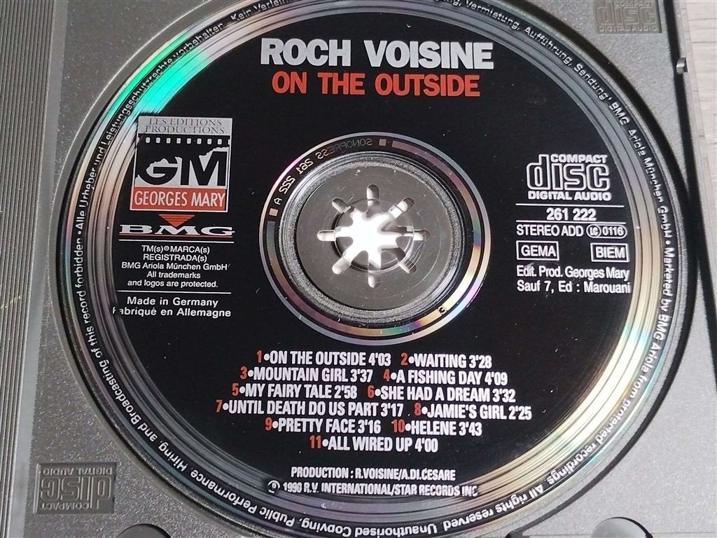 Roch Voisine - On The Outside, Ophalen of Verzenden, Zo goed als nieuw, Pop