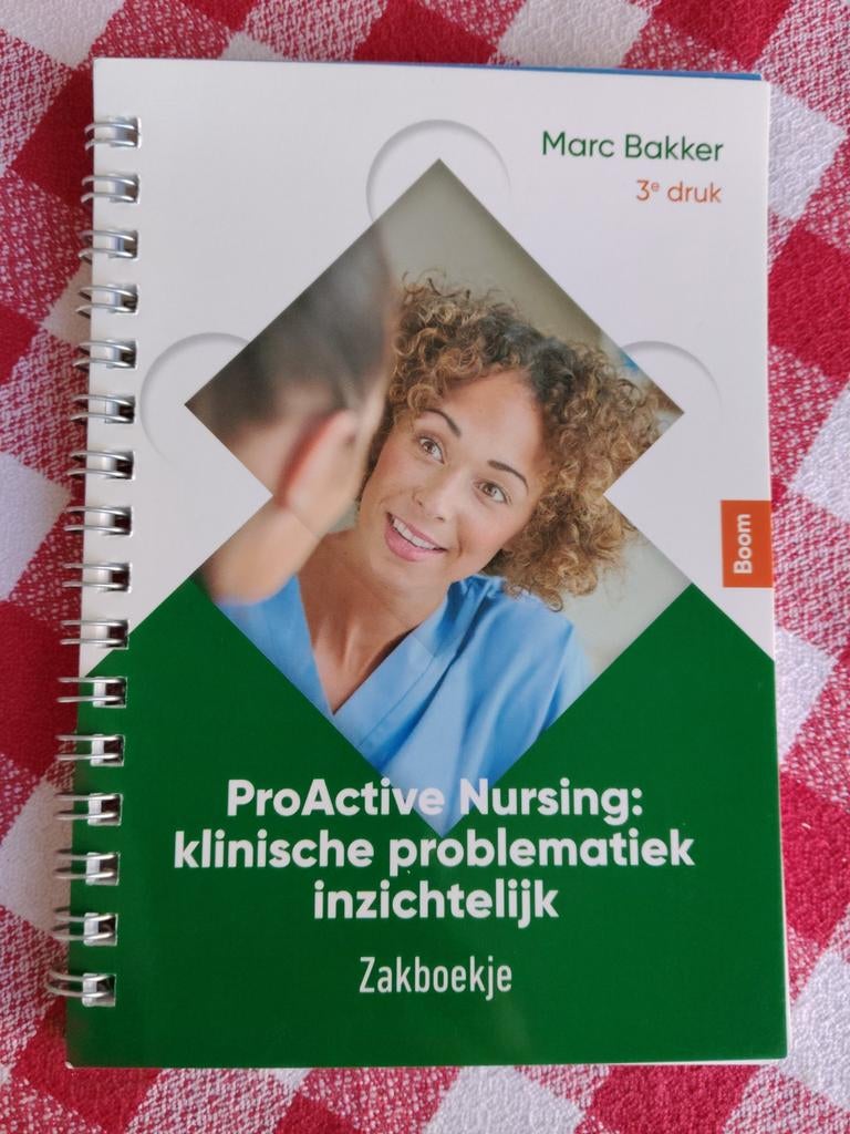 Marc Bakker - ProActive Nursing: zakboekje, Ophalen of Verzenden, Zo goed als nieuw, Marc Bakker, Nederlands