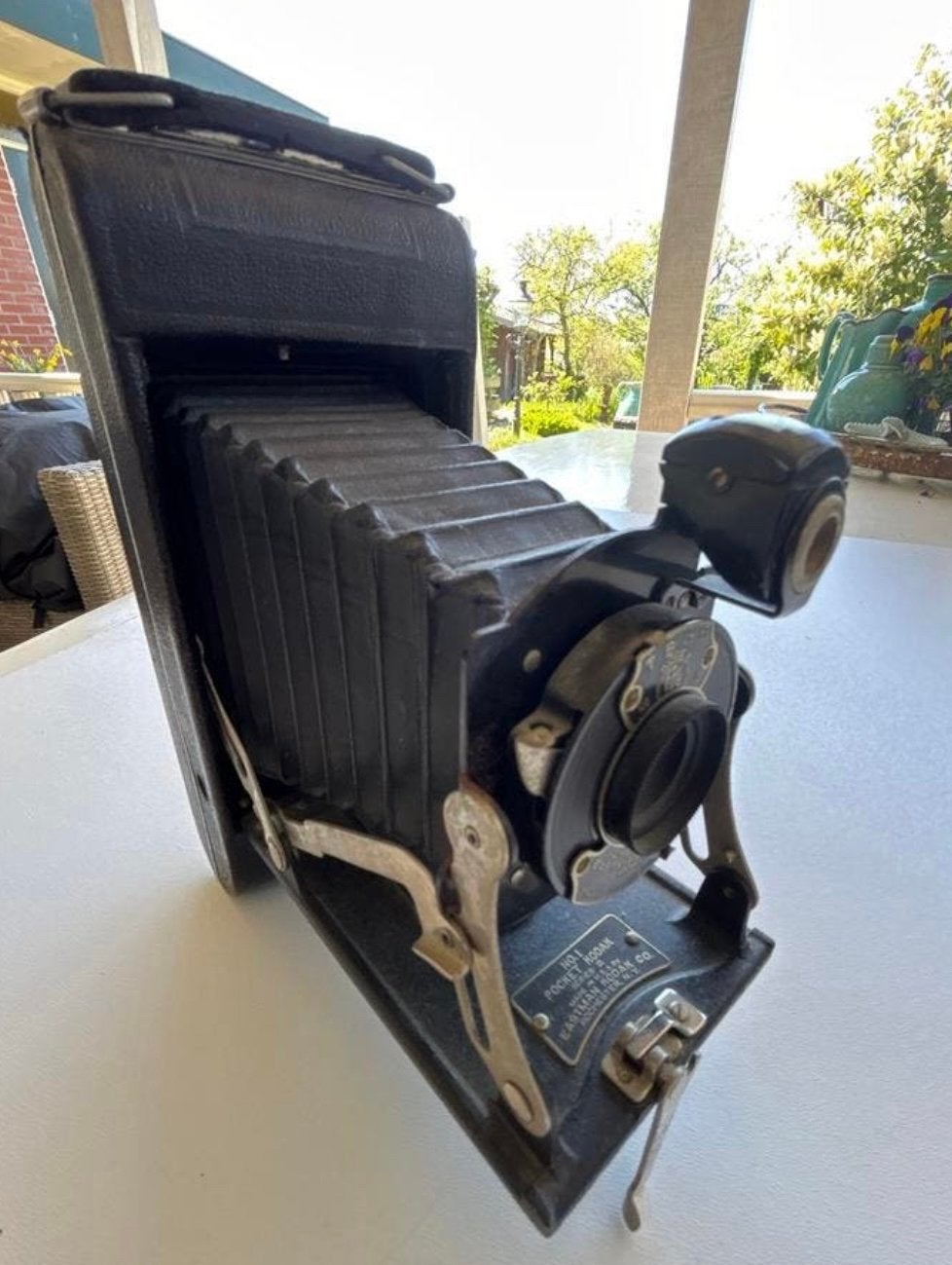 Antieke Kodak No. 1 Pocket Kodak Camera - Zeldzaam!, Ophalen of Verzenden, Gebruikt, Compact, Kodak
