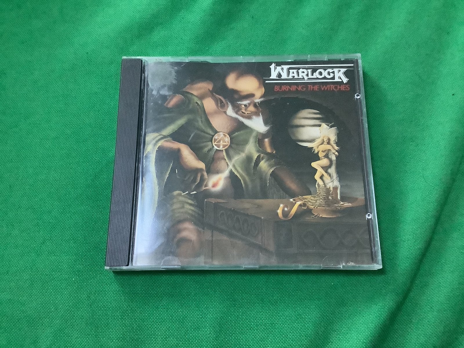 Warlock-Burning The Witches cd (Dld), Ophalen of Verzenden, Gebruikt