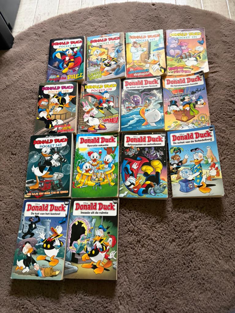 14 donald duck pockets, Meerdere comics, Ophalen of Verzenden, Gelezen, Overige gebieden