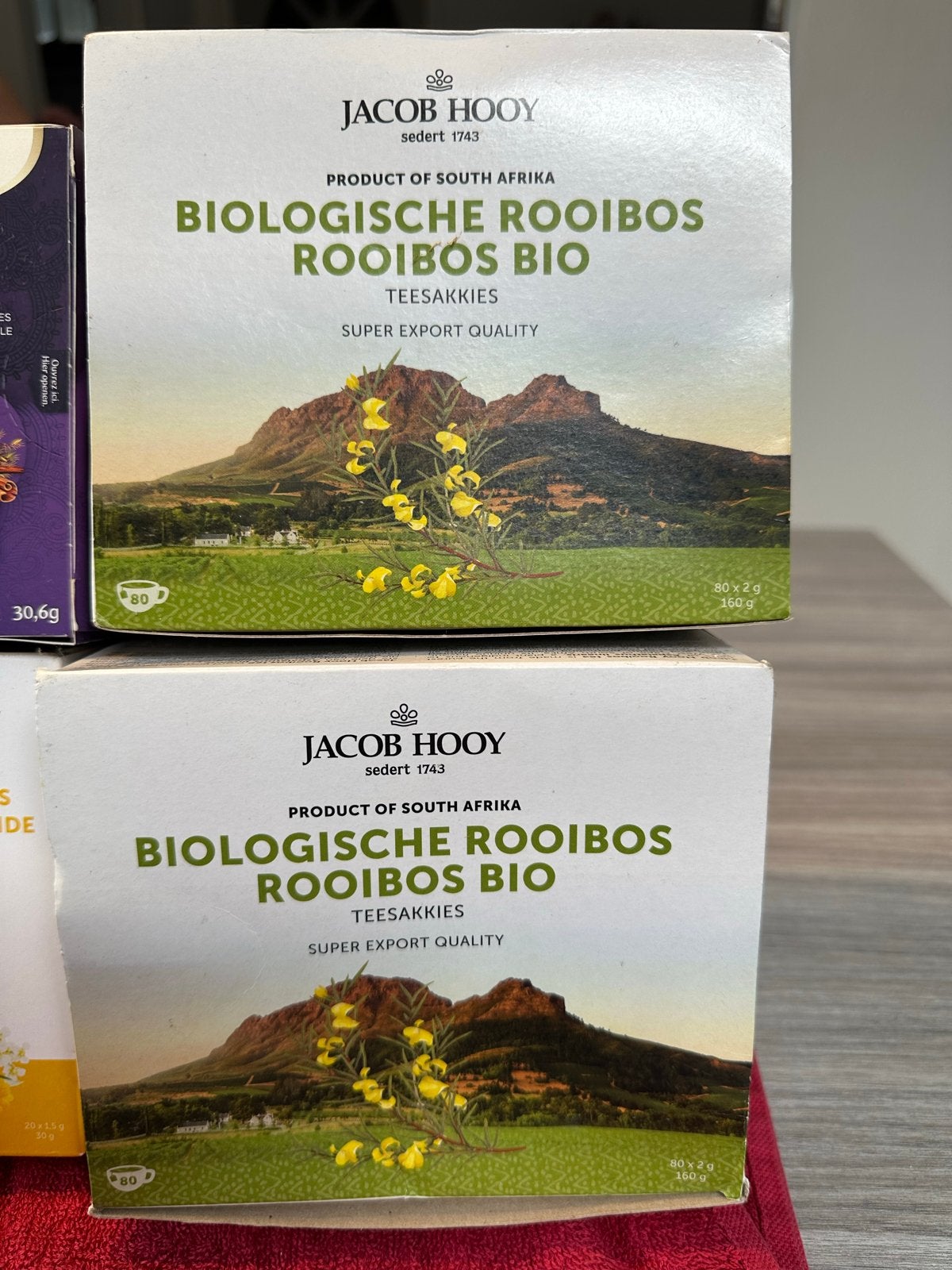 Diverse soorten thee van jacob  Hooy. 7 pak, Ophalen of Verzenden