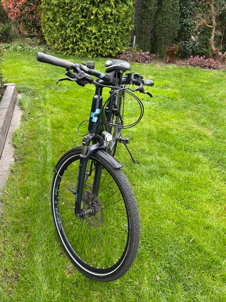 Cube. Electrische fiets  touring hybrid pro 500, Versnellingen, Schijfrem, Ophalen, Overige merken