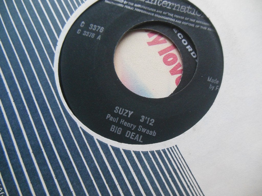 single big deal 45rpm jukebox vinyl record 7inch suzy, Gebruikt, 7 inch, Single, Ophalen of Verzenden
