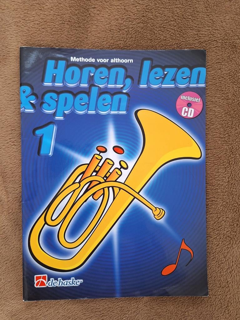 Horen, Lezen & Spelen Deel 1 - Althoorn (incl. CD), Ophalen of Verzenden, Gebruikt, Les of Cursus, Overige genres