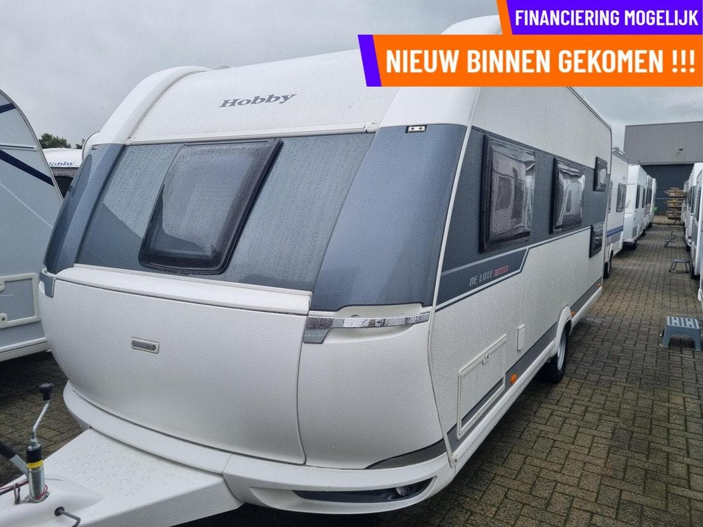 Hobby 545 KMF de luxe edition STAPELBED + MOVER + AUTARK, Caravans en Kamperen, Caravans, Rondzit, Hobby, 7 tot 8 meter, Bedrijf