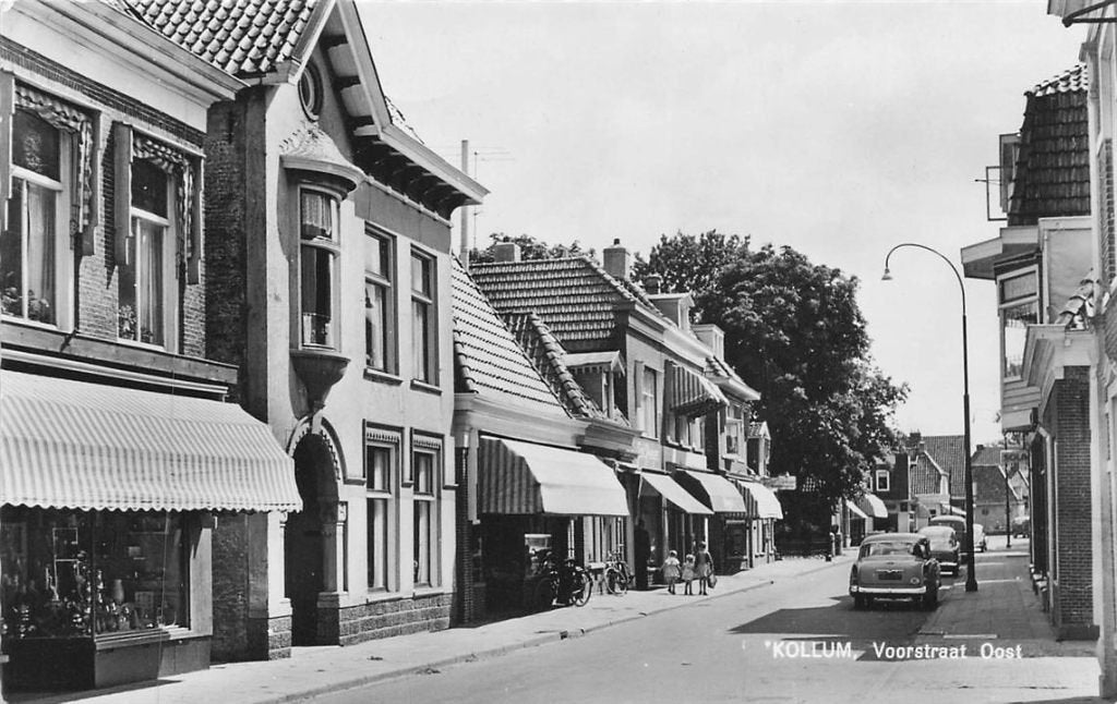 703-441-003 Kollum Voorstraat Oost, Verzamelen, Ophalen of Verzenden, Voor 1920, Friesland