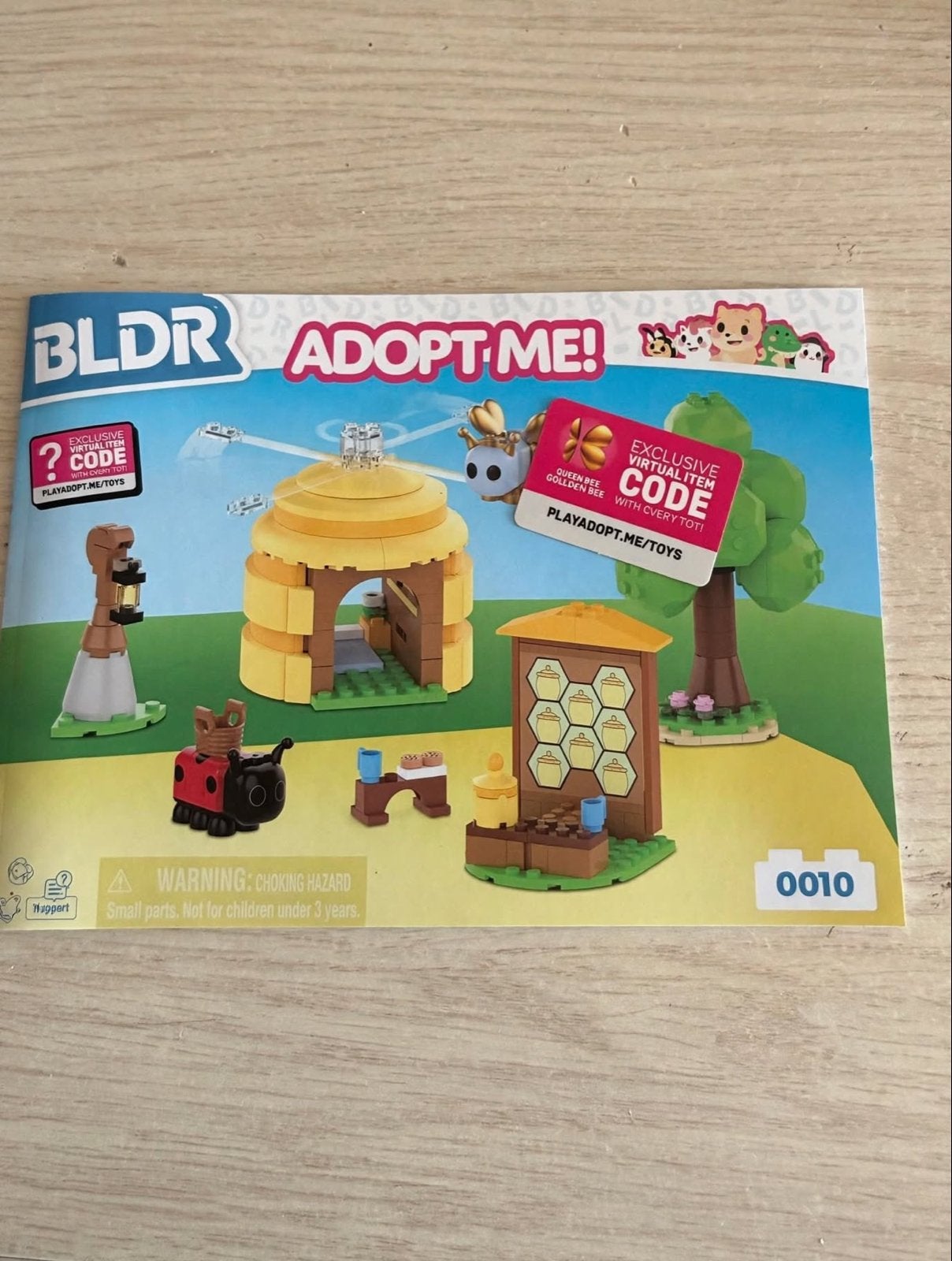 BLDR Adopt Me! Bijenkorf Bouwset - Nieuw in doos, Ophalen of Verzenden, Nieuw, Overige merken