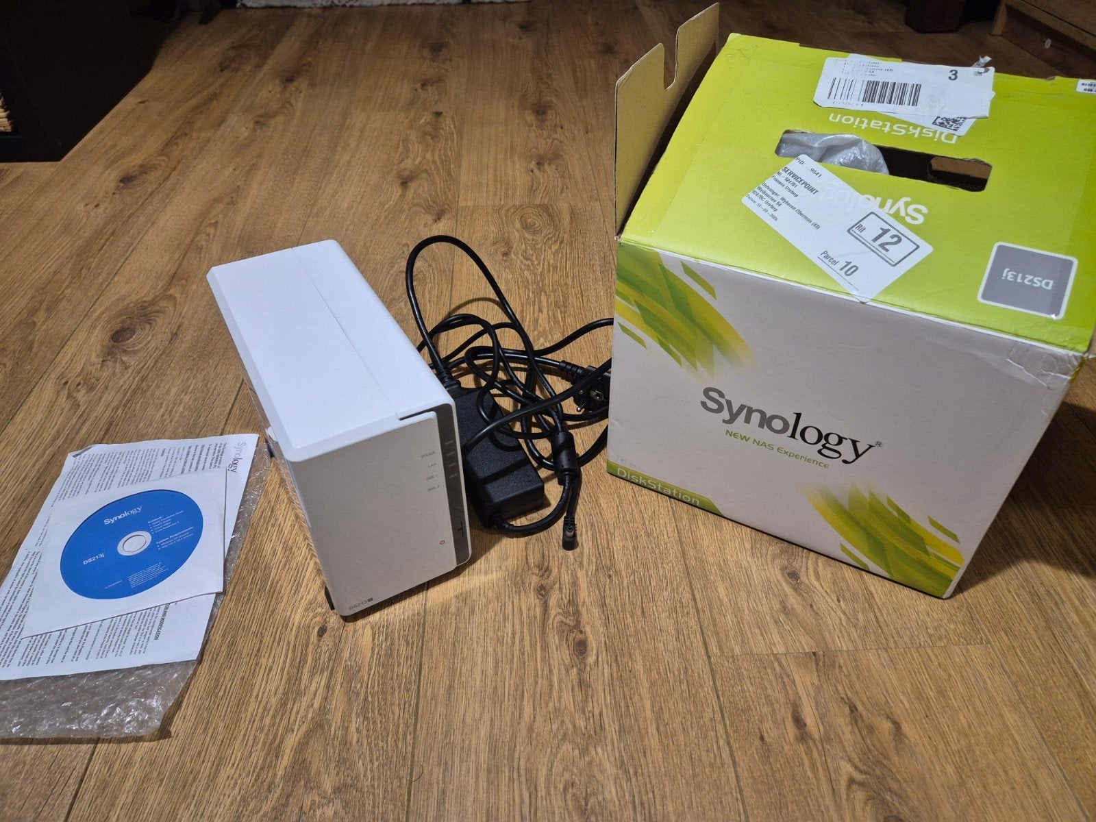 Synology DiskStation DS213j NAS, Computers en Software, Ophalen of Verzenden, Refurbished