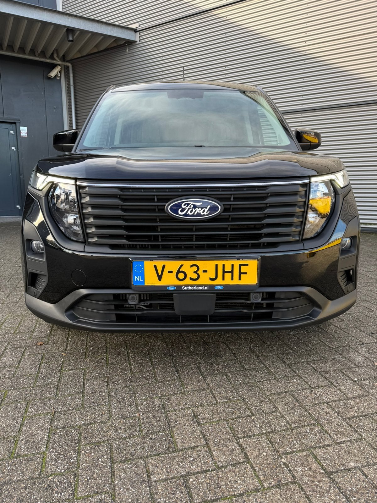 Ford Transit Courier 1.5 100pk 2024 Zwart, Voorwielaandrijving, 1263 kg, Zwart, Origineel Nederlands