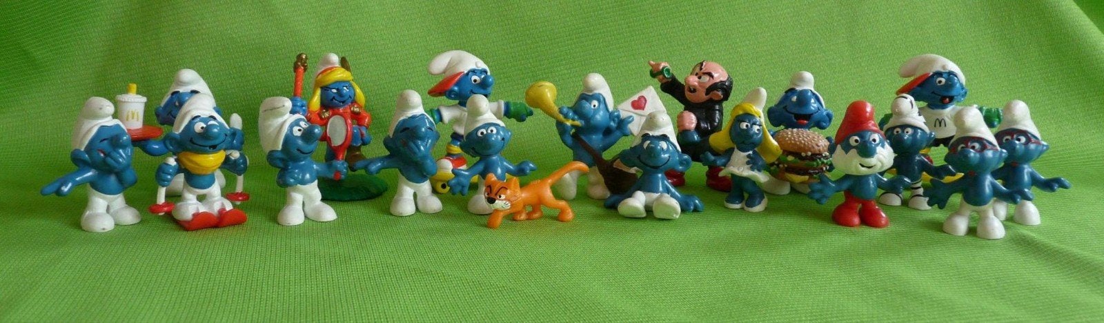 Smurfen, verschillende figuren, Verzenden, Verschillende Smurfen, Poppetje, Figuurtje of Knuffel