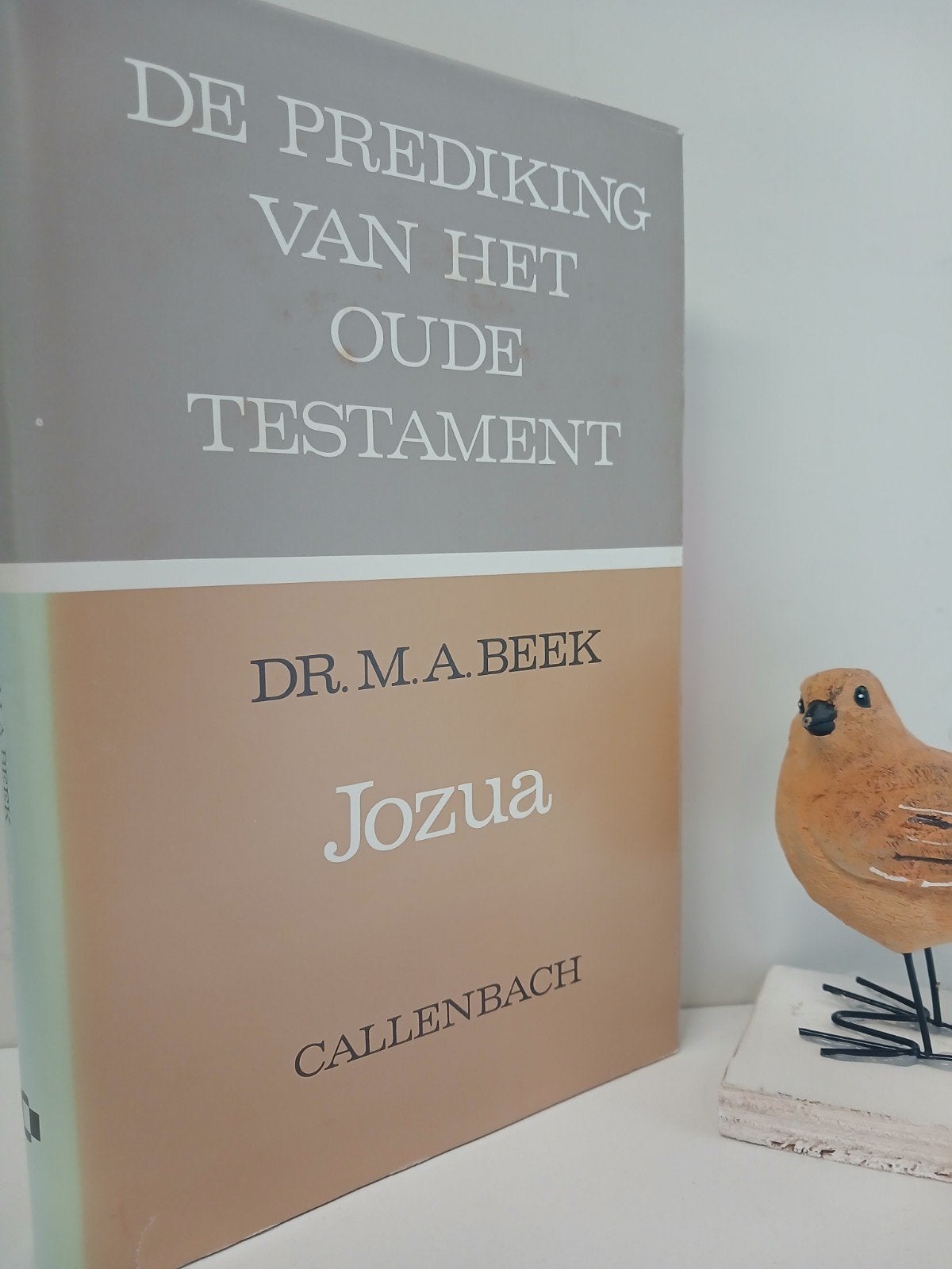 Beek, Dr.  M.A. ; Jozua POT, Boeken, Ophalen of Verzenden, Gelezen, Christendom | Protestants