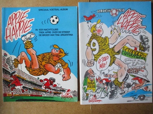 adv8332 appie happie, Eén stripboek, Ophalen, Gelezen