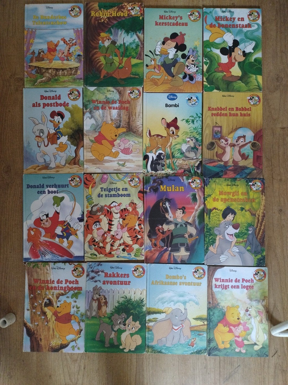 Disney Boeken Collectie - 16 Sprookjes en Avonturen, Ophalen of Verzenden, Gelezen, Walt Disney, Sprookjes