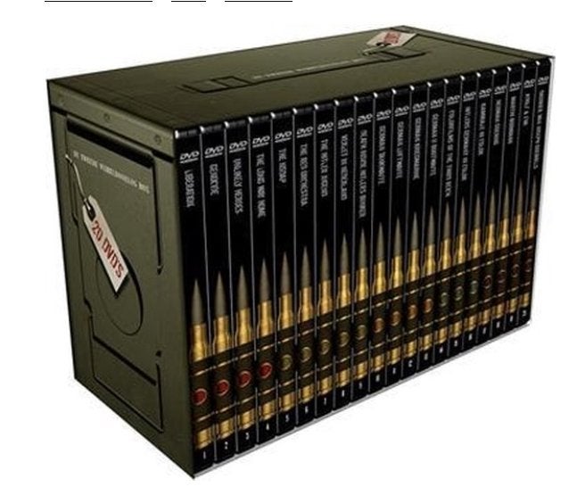 Cassette met 20 DVD`s over tweede wereldoorlog, Verzamelen, Militaria | Tweede Wereldoorlog, Ophalen, Overige soorten, Nederland