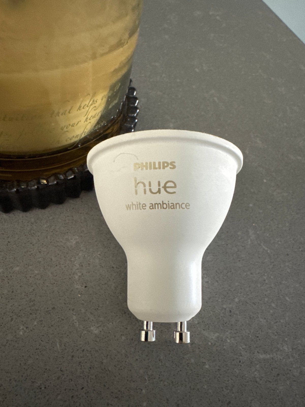 Philips Hue GU10 White Ambiance met Bluetooth, Philips Hue, Instelbaar wit, GU10, Nieuw