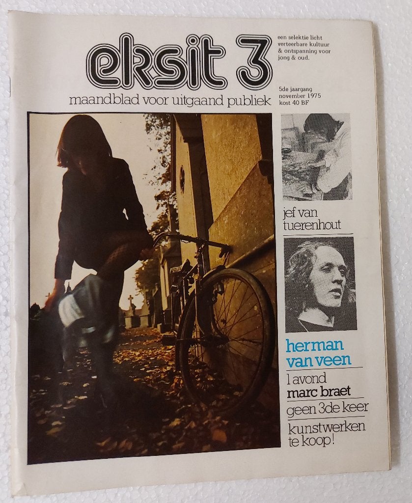 Herman van Veen Eksit tijdschrift November 1975, Verzamelen, Gebruikt, Verzenden, Eksit, NvT