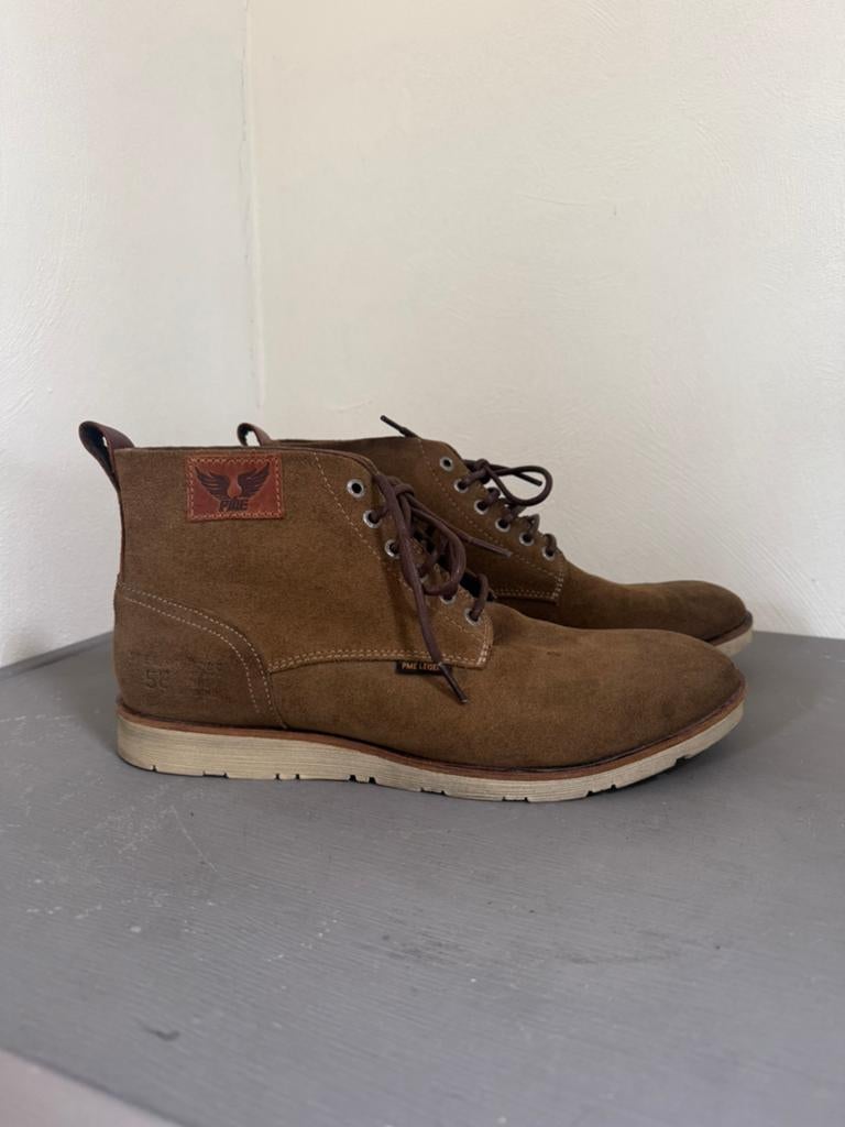 Pme legend veterschoenen bruin leder maat 43, Ophalen of Verzenden, Zo goed als nieuw, Bruin