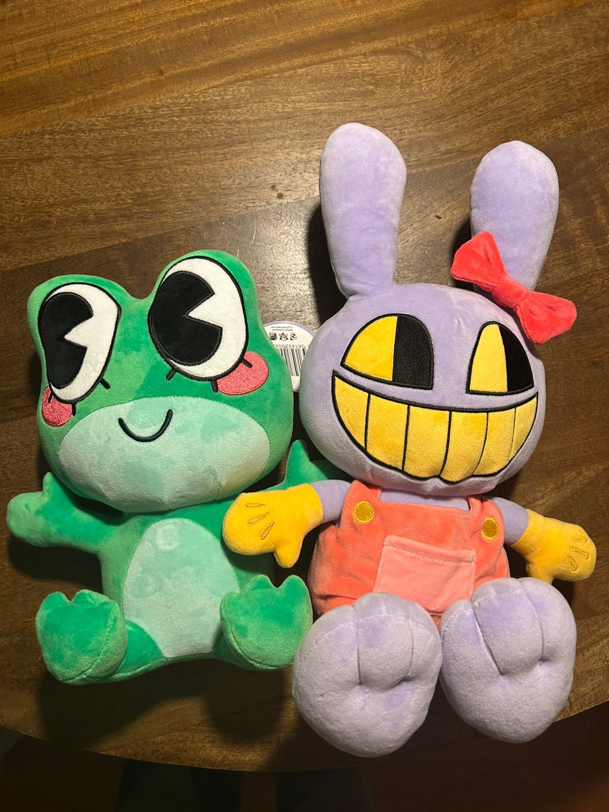 Tadc the amazing digital circus jax en ribbit plushies, Overige merken, Overige karakters, Overige typen, Ophalen of Verzenden