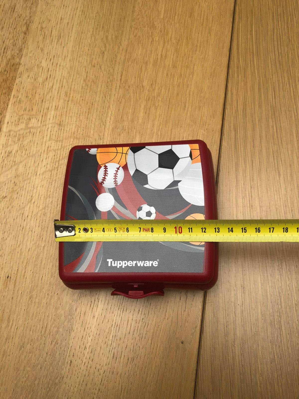 Nieuwe snack/lunch doosje tupperware sport, Ophalen, Nieuw, Overige typen