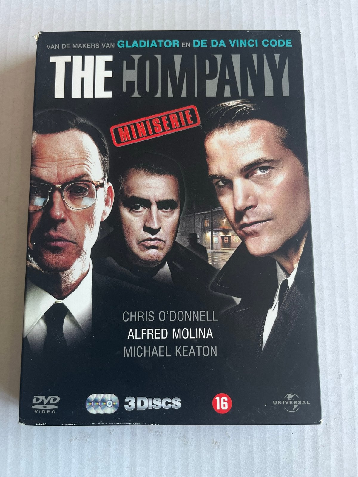 The Company - Miniserie (3 Discs) DVD, Vanaf 16 jaar, Nederlands, Ophalen of Verzenden, Gebruikt