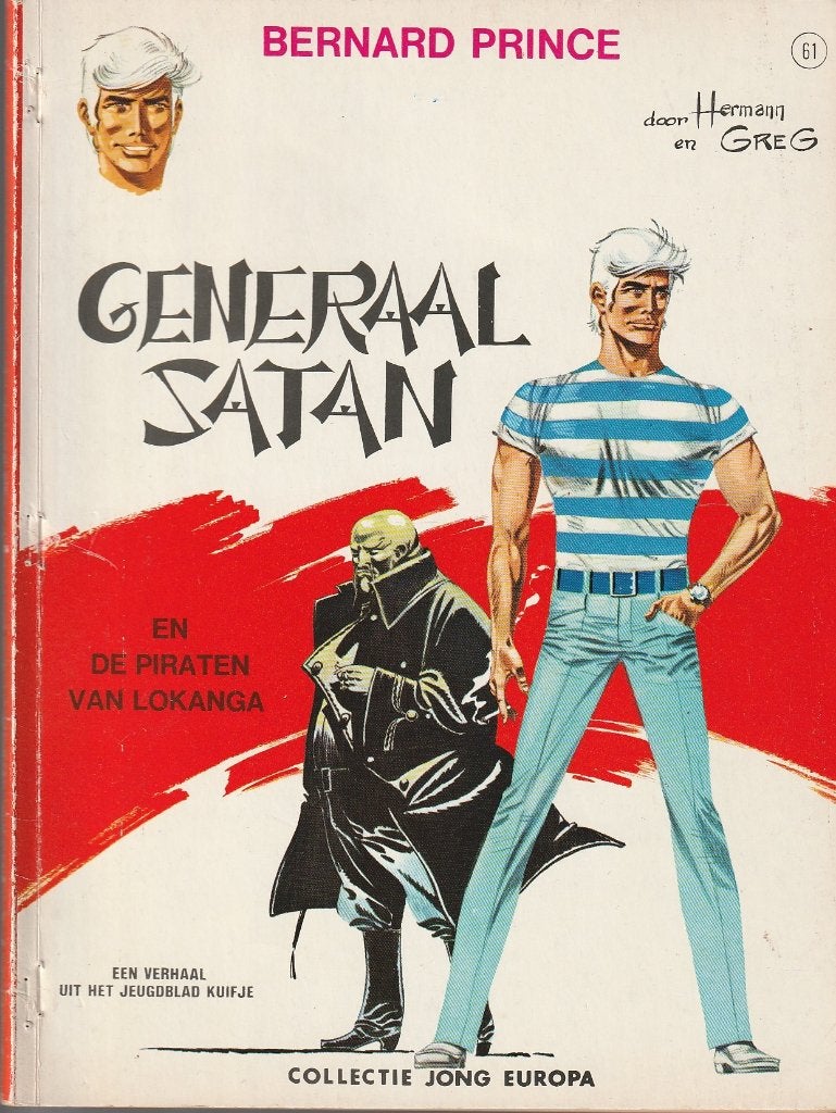 Bernard Prince Generaal Satan Collectie Jong Europa, Eén stripboek, Ophalen of Verzenden, Gelezen
