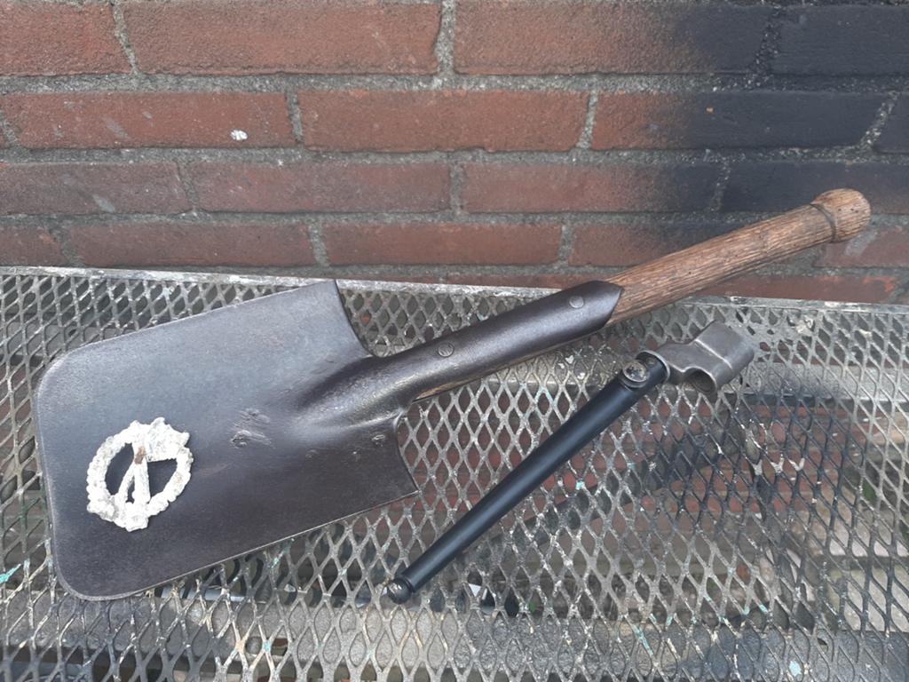 Duitse schep orgineel, Verzamelen, Militaria | Tweede Wereldoorlog, Ophalen of Verzenden, Duitsland
