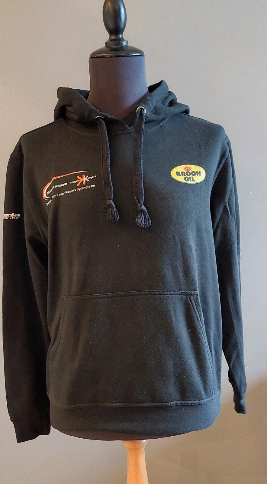 zwarte hoodie, mt M, Ophalen of Verzenden, Zo goed als nieuw, Kleding