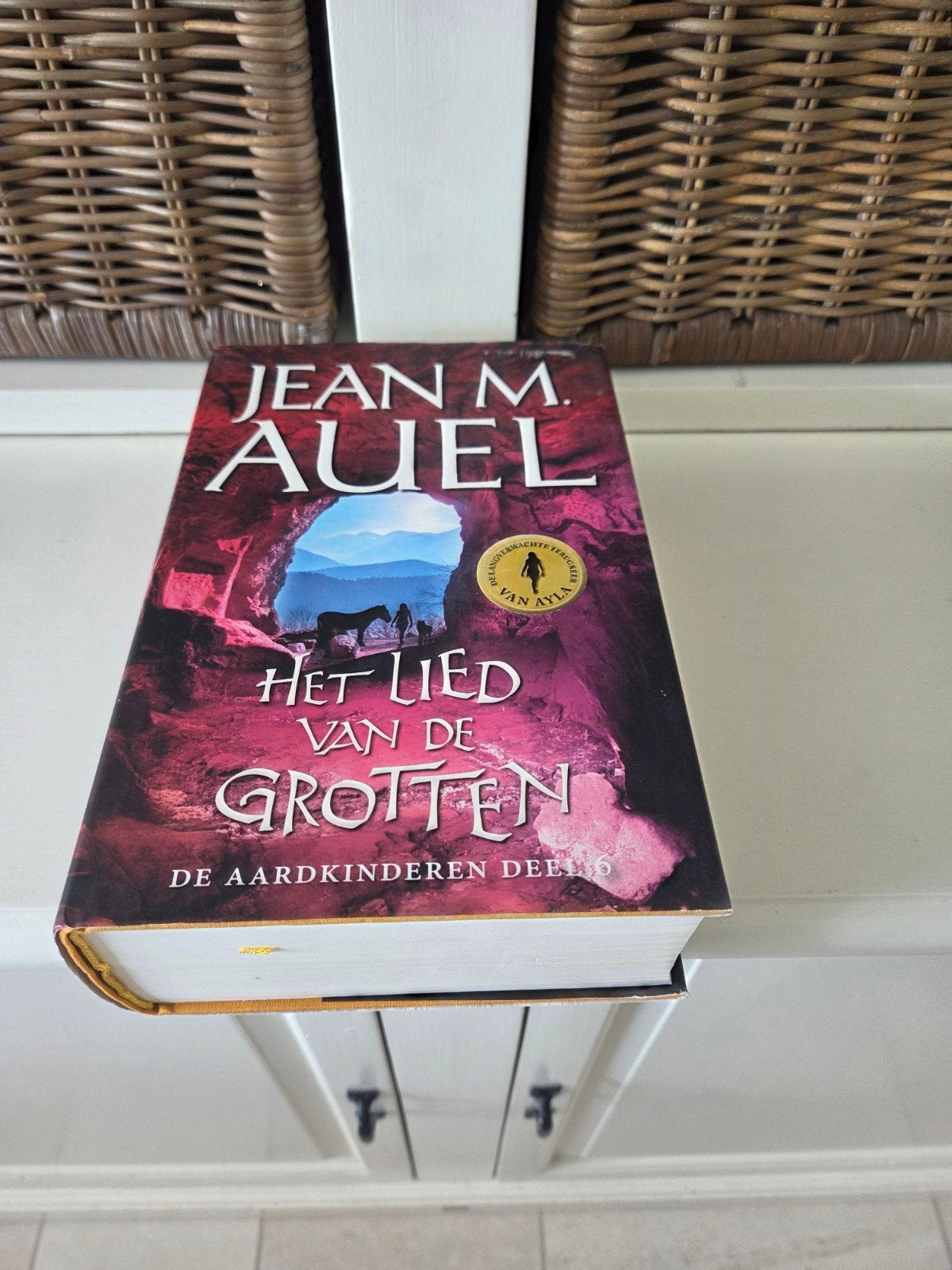 Jean Marie Auel - Het lied van de grotten, Boeken, Ophalen of Verzenden, Gelezen, Jean Marie Auel