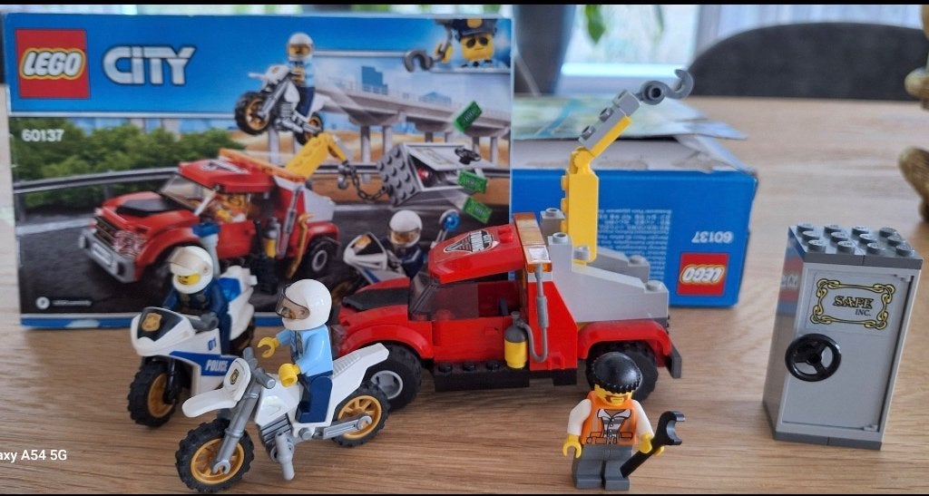 Lego city sleeptruck compleet met doos, City, Compleet, Lego, Ophalen of Verzenden