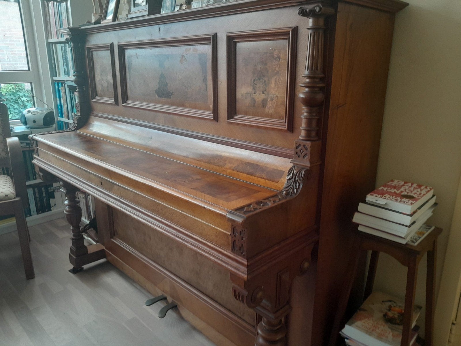 Mercur Berlin piano, Muziek en Instrumenten, Piano's, Ophalen, Gebruikt, Piano