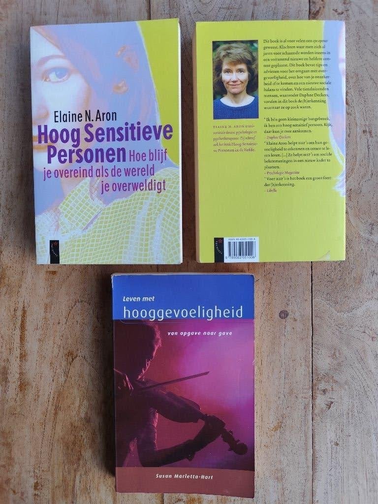 2 boeken over Hoog Sensitieve Personen (HSP), Boeken, Ophalen of Verzenden, Gelezen, Elaine N. Aron, Susan Marletta-Hart