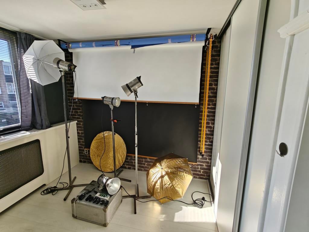 Fotostudio compleet, Ophalen, Gebruikt, Complete fotostudio