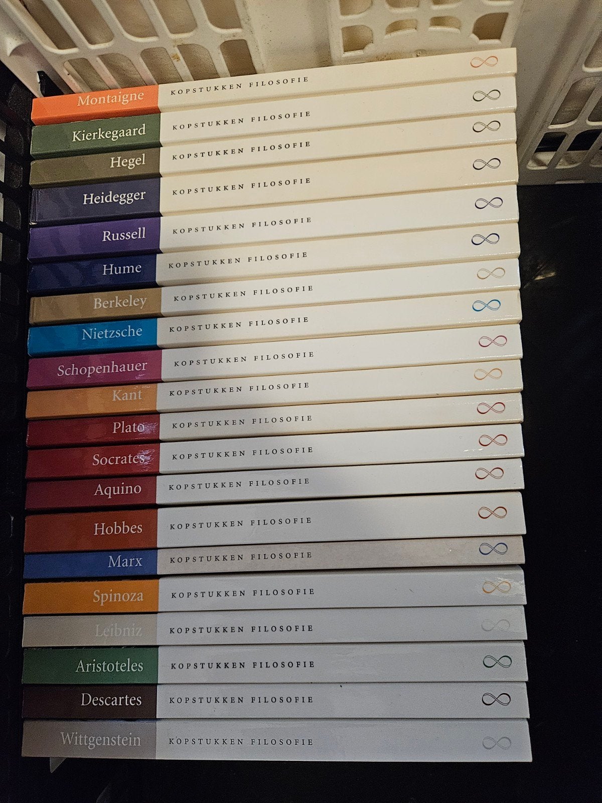 Kopstukken Filosofie - Complete Serie (20 Boeken), Ophalen, Zo goed als nieuw, Wijsbegeerte of Ethiek, Diverse filosofen